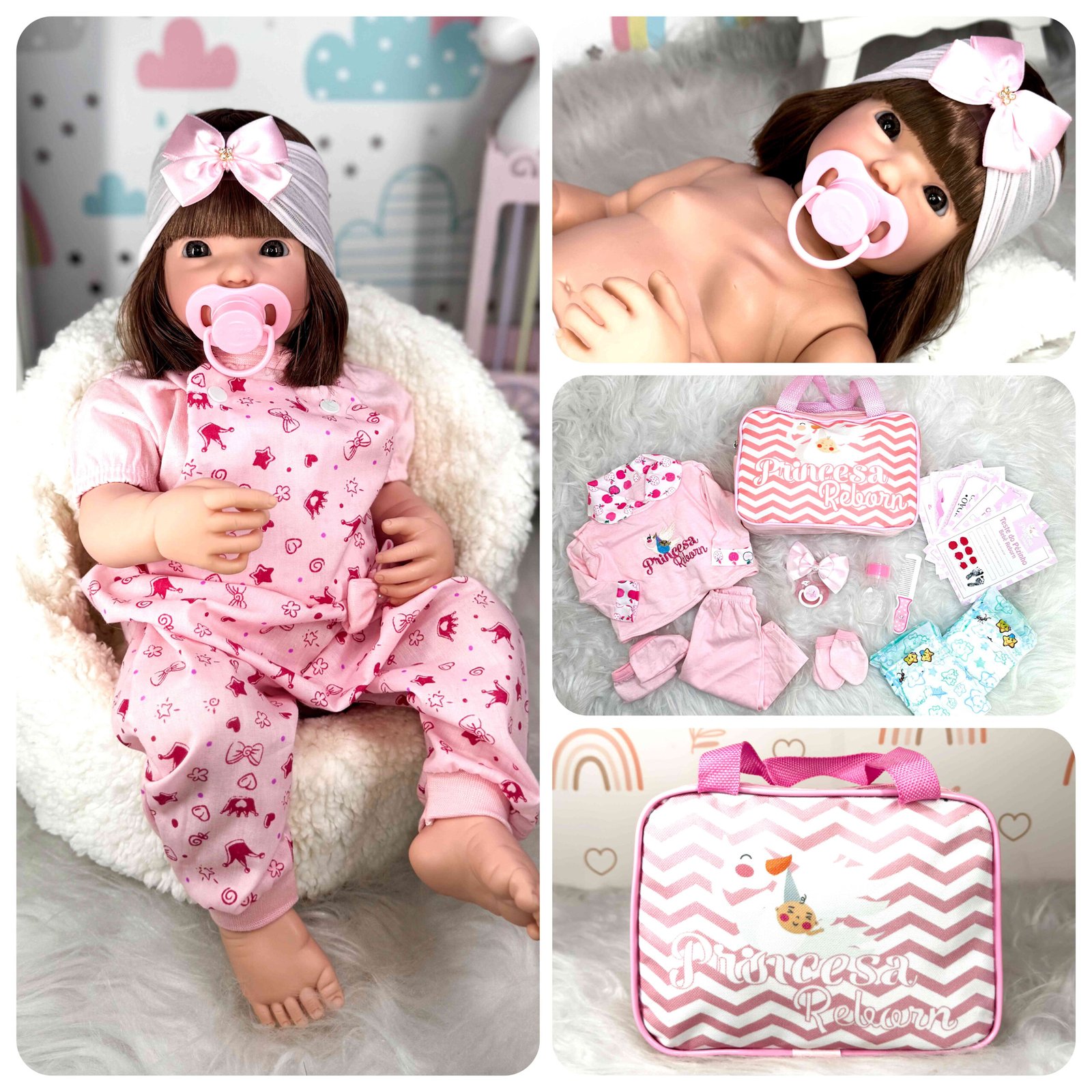 Boneca Realista Corpo de Silicone