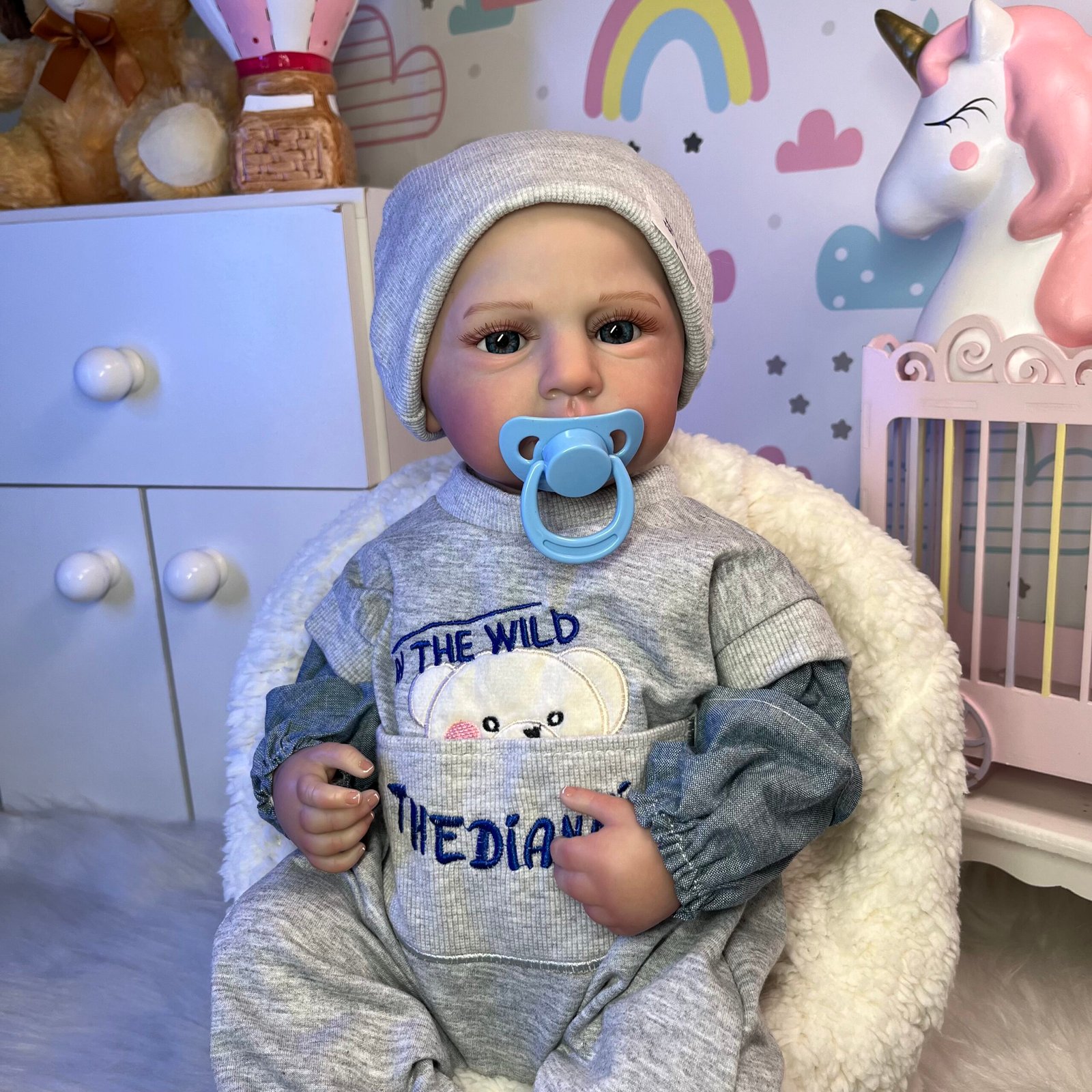 bebe realista de silicone